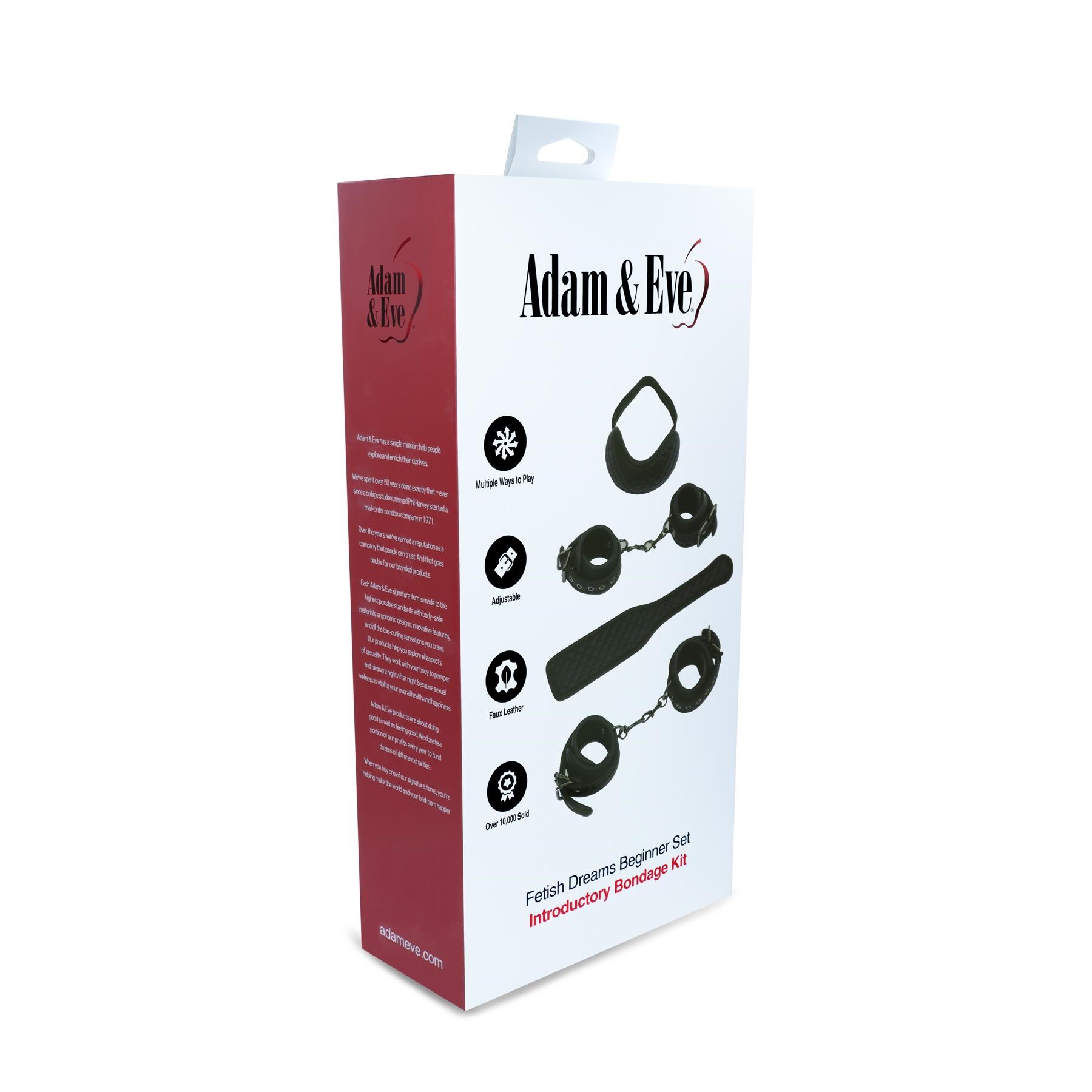 Eve's Fetish Dreams Beginner Bondage Set - Packaging