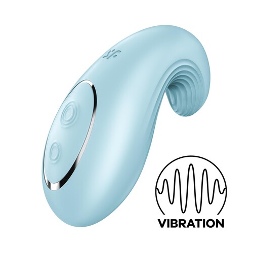 Satisfyer Dipping Delight Lay-On Vibrator - Product Shot #6 with Information