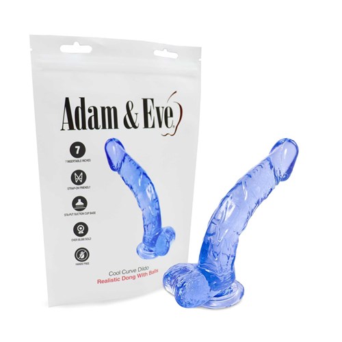 Cool Curve Jelly Dildo - Packaging