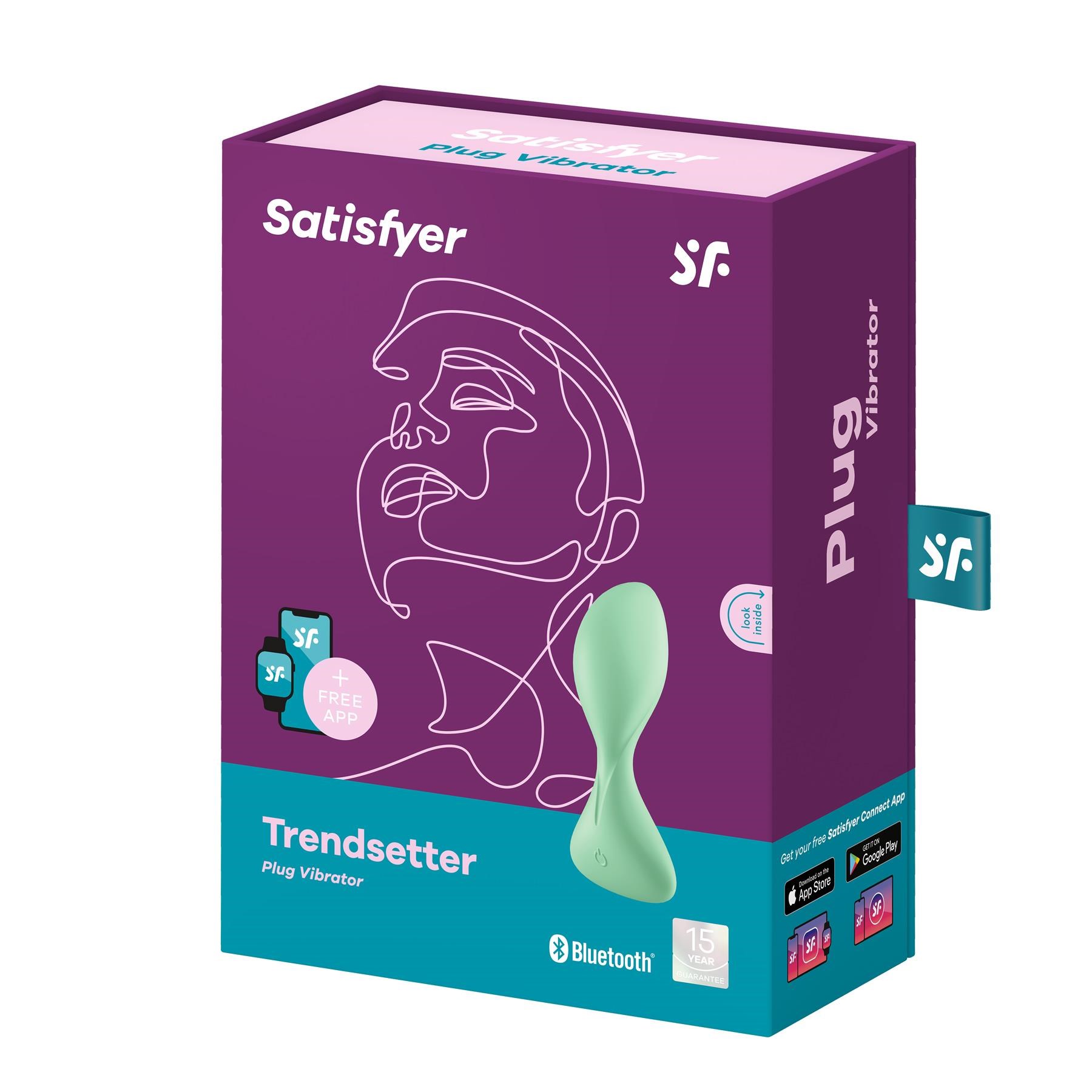 Satisfyer Trendsetter App Enabled Anal Vibrator - Packaging Shot