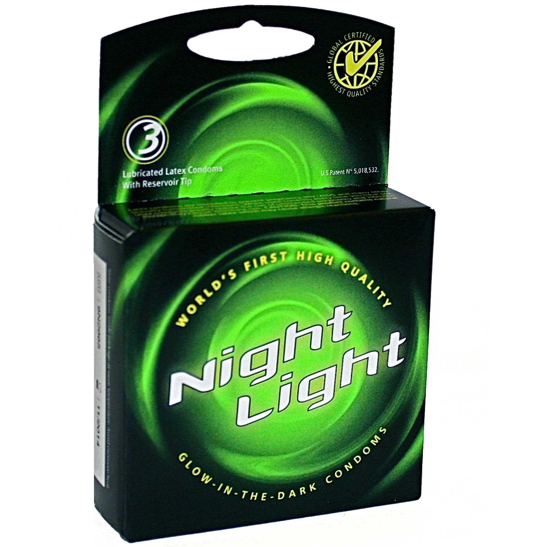 J492 Night Light Glow Condom pack