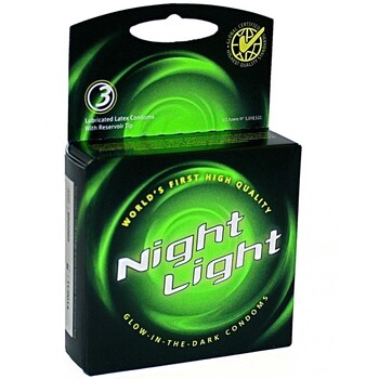 J492 Night Light Glow Condom pack