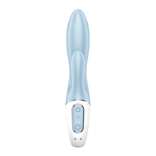 Satisfyer Air Pump Bunny 1 Inflatable Vibrator - Product Shot #3 - Front