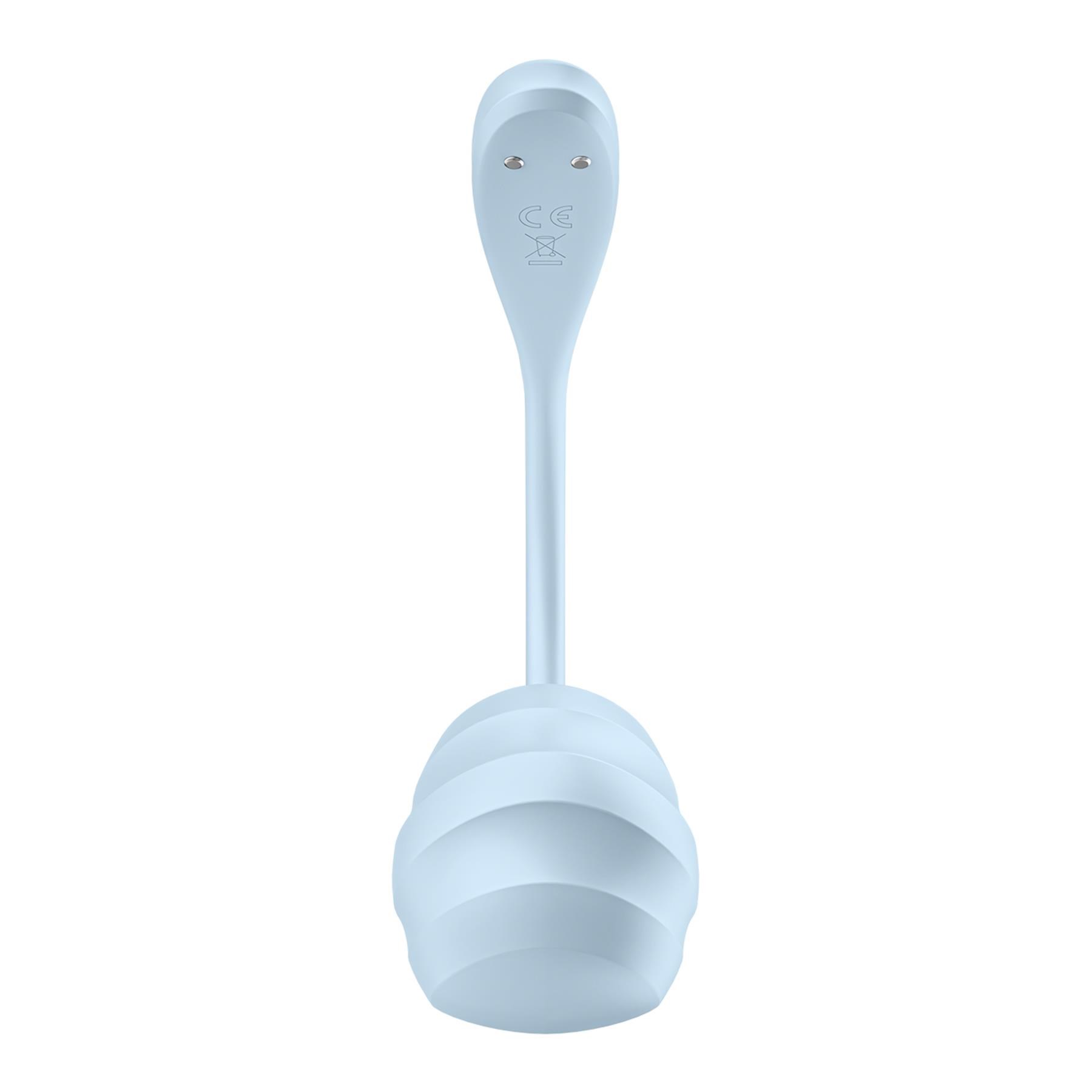 Satisfyer Smooth Petal App Enabled Couples Vibrator - Product Shot #3 - Front