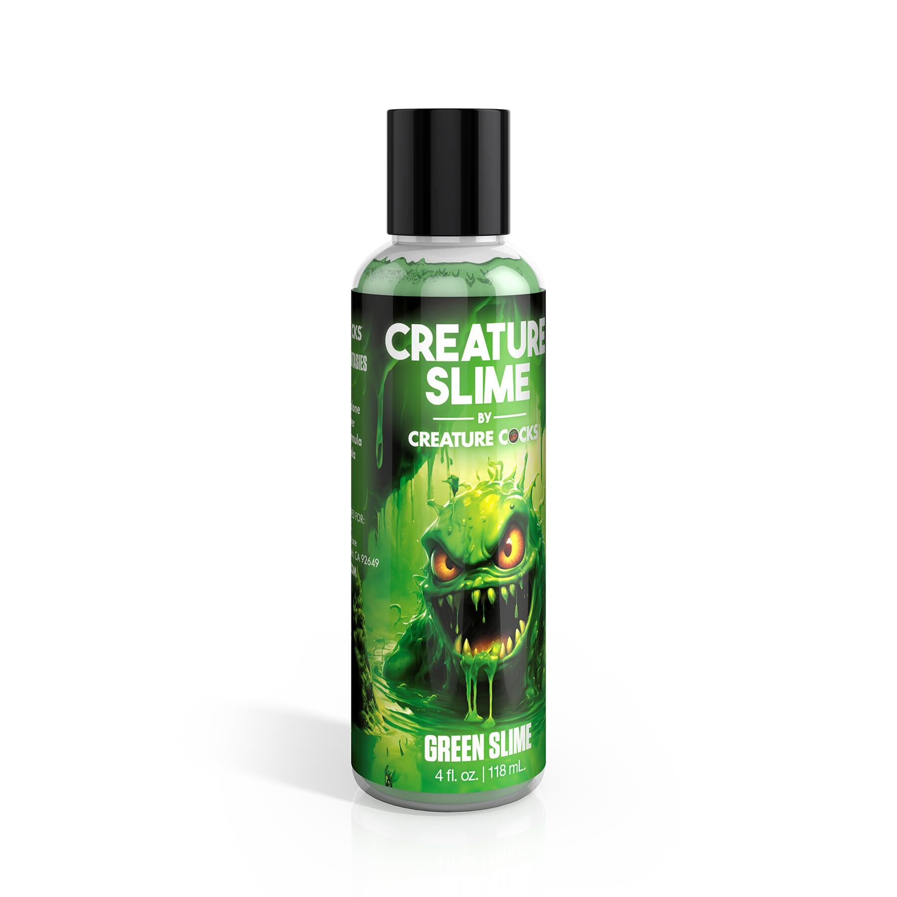 CC Color Slime Green Water-Based Lube front 2