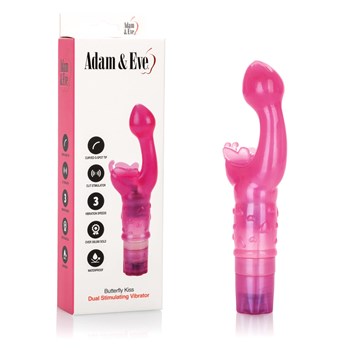 Adam & Eve Butterfly Kiss upright facing with box