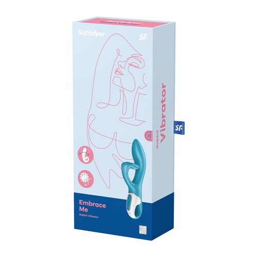Satisfyer Embrace Me Rabbit Vibrator box