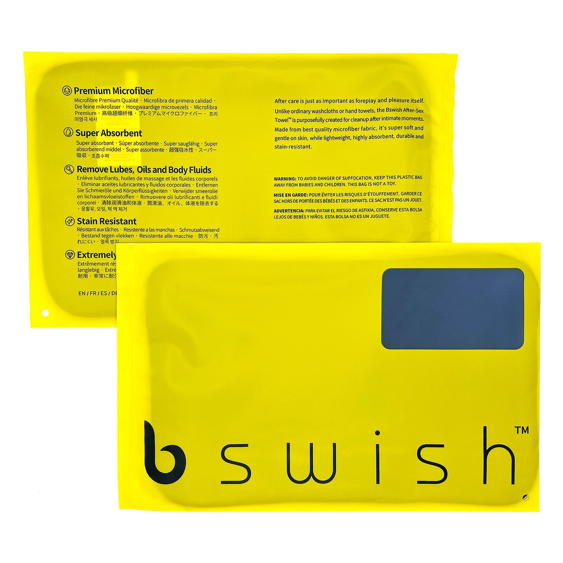 Bswish After Sex Towel - Packaging
