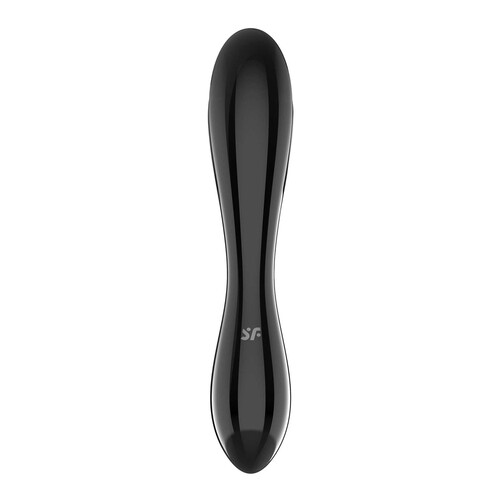Satisfyer Dazzling Crystal 1 Dildo upright back side view