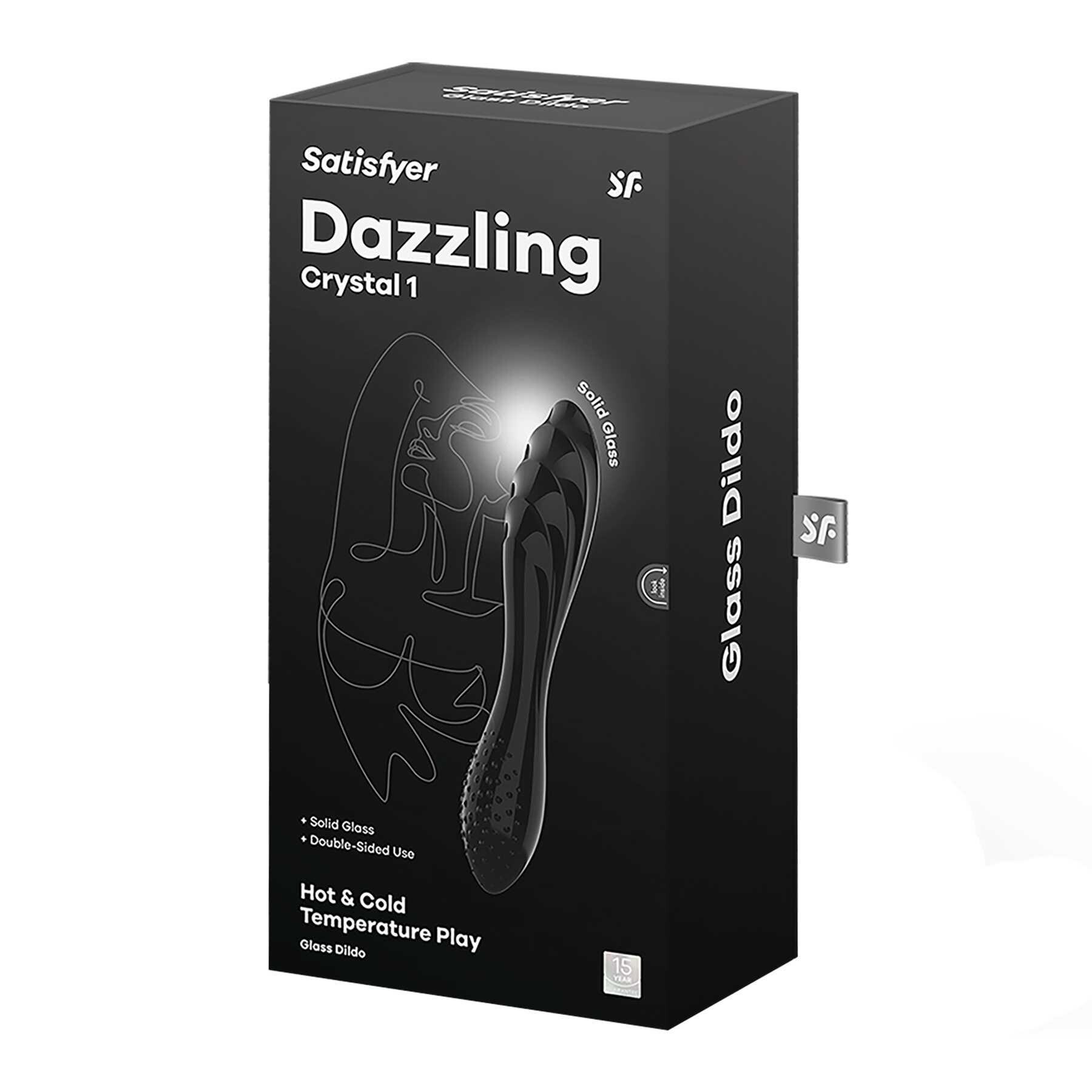 Satisfyer Dazzling Crystal 1 Dildo box