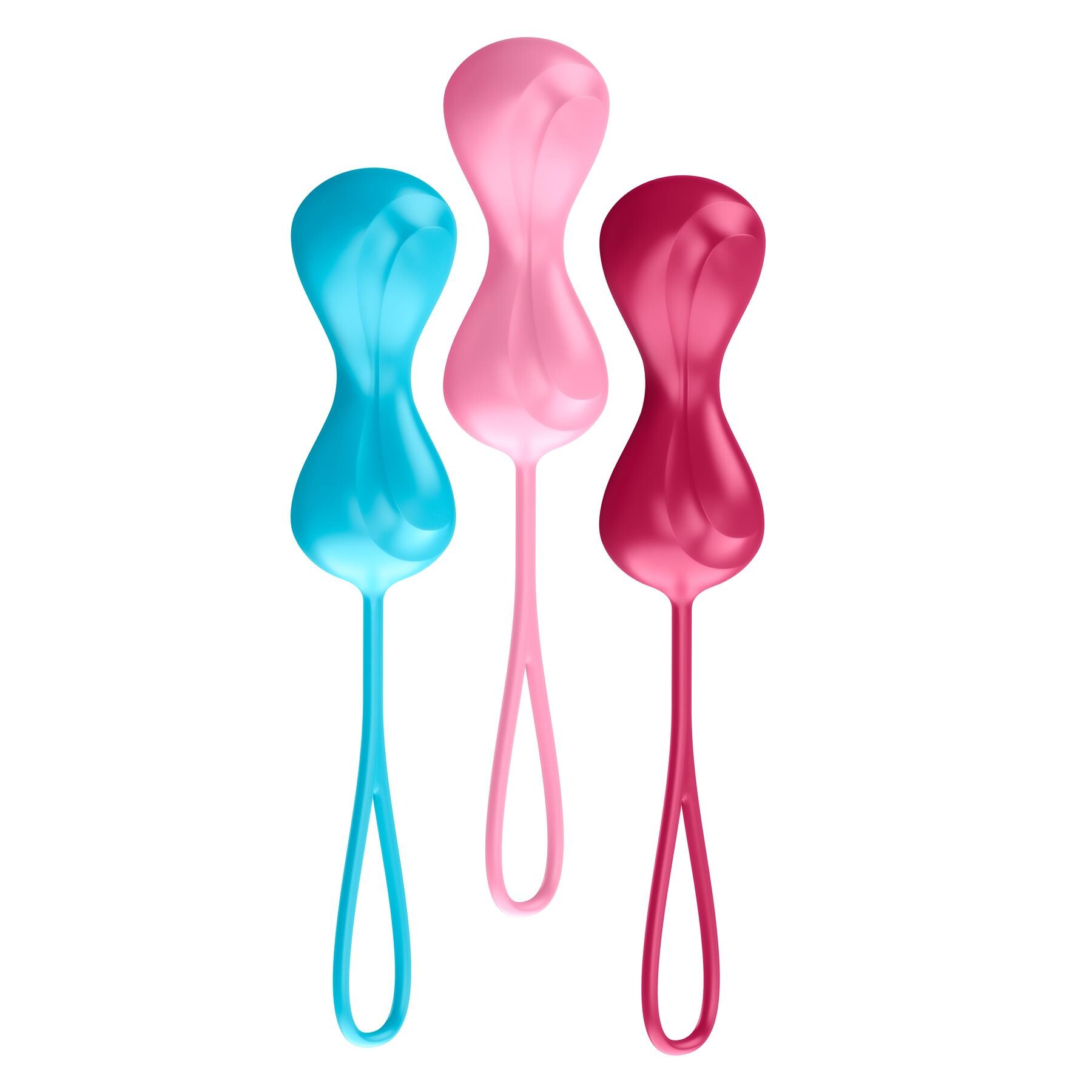 Satisfyer Balls Kegel Training Set 1 all 3 straight shot