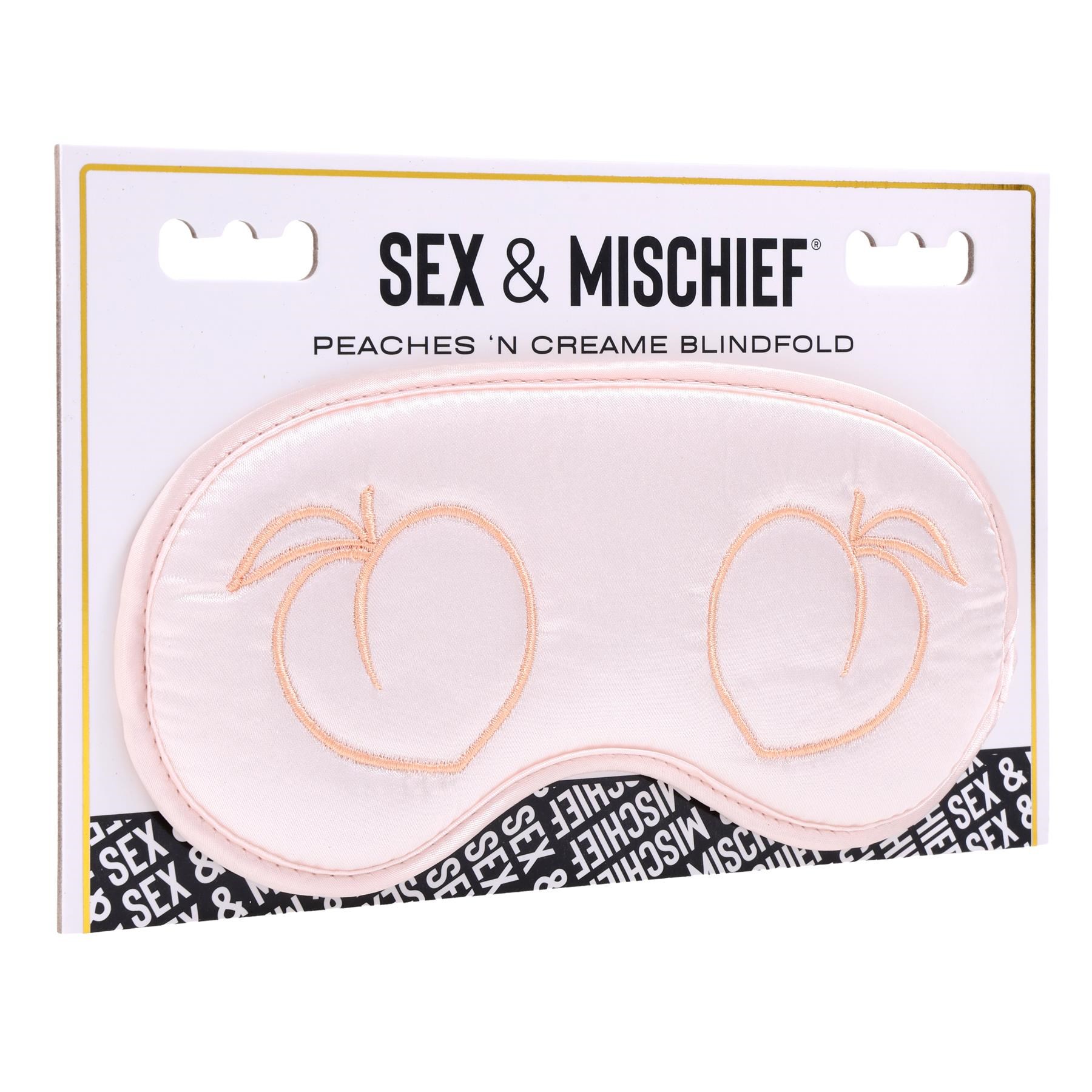 Peaches 'N Creame Blindfold IN PACKAGE