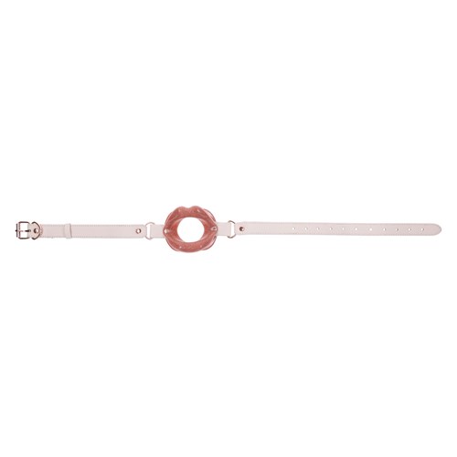 Peaches 'N Creame Silicone Lips Gag WITH STRAP UNBUCKLED