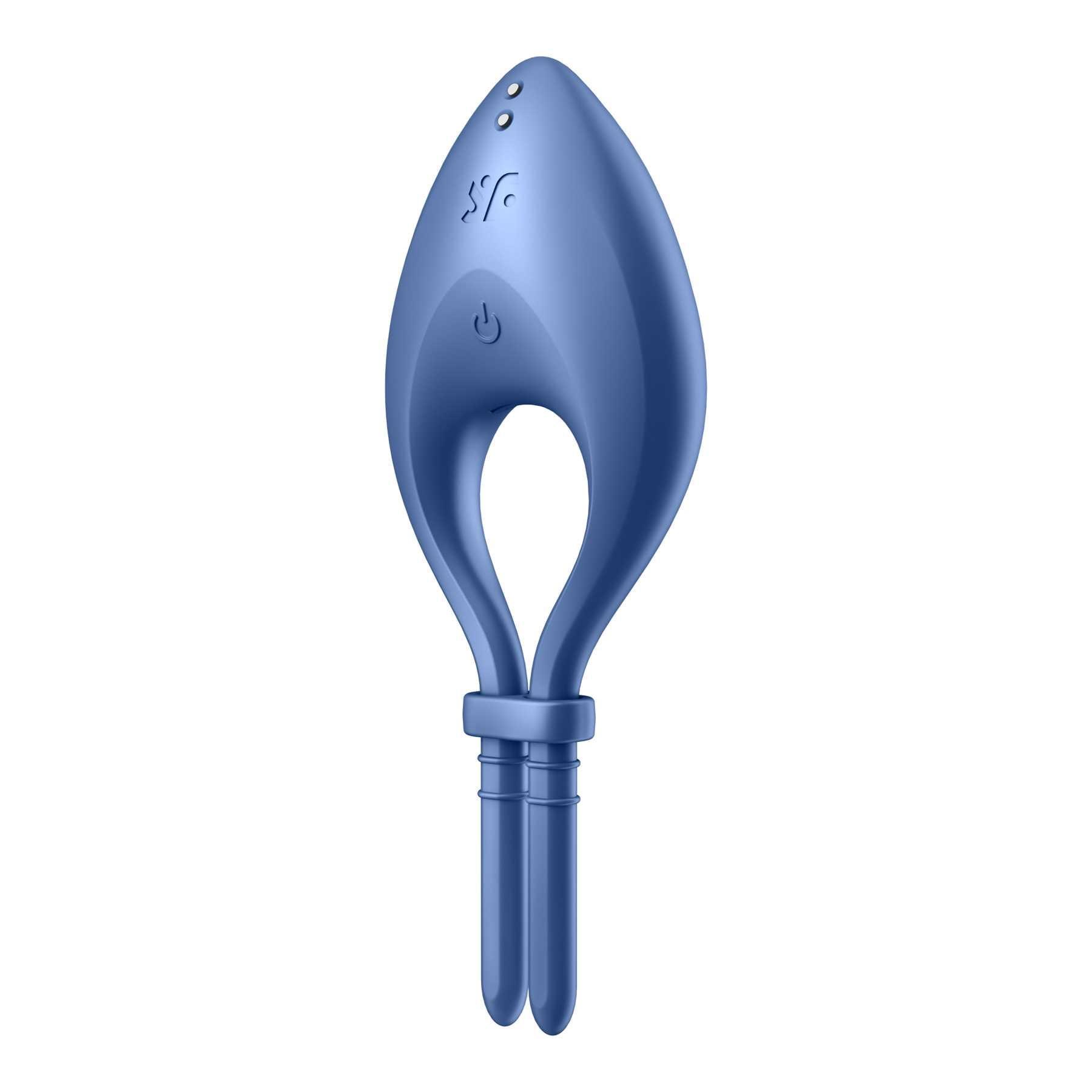 Satisfyer Bullseye Penis Ring angled front view
