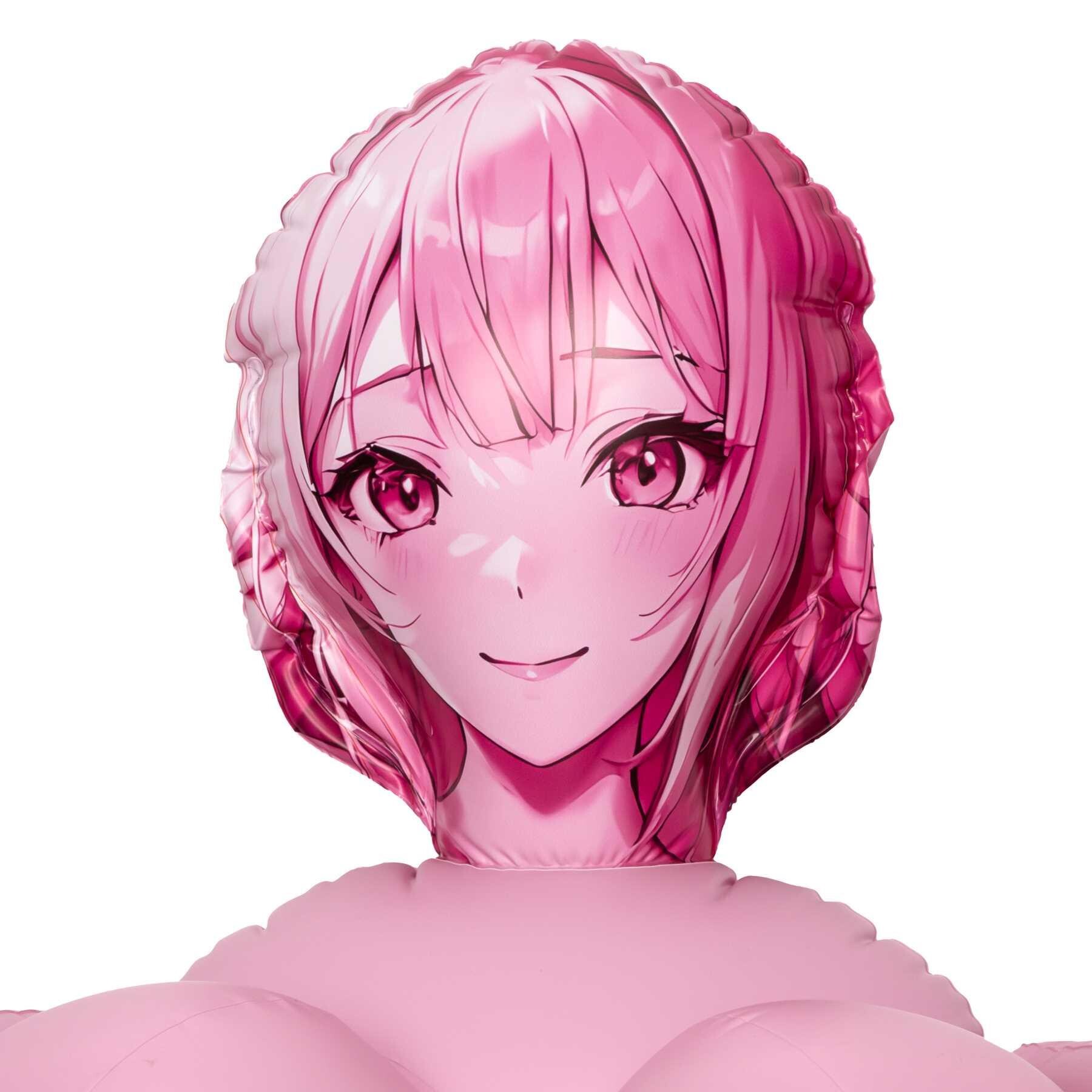 ANIME BACK DOOR LOVE DOLL MIMI close up of face
