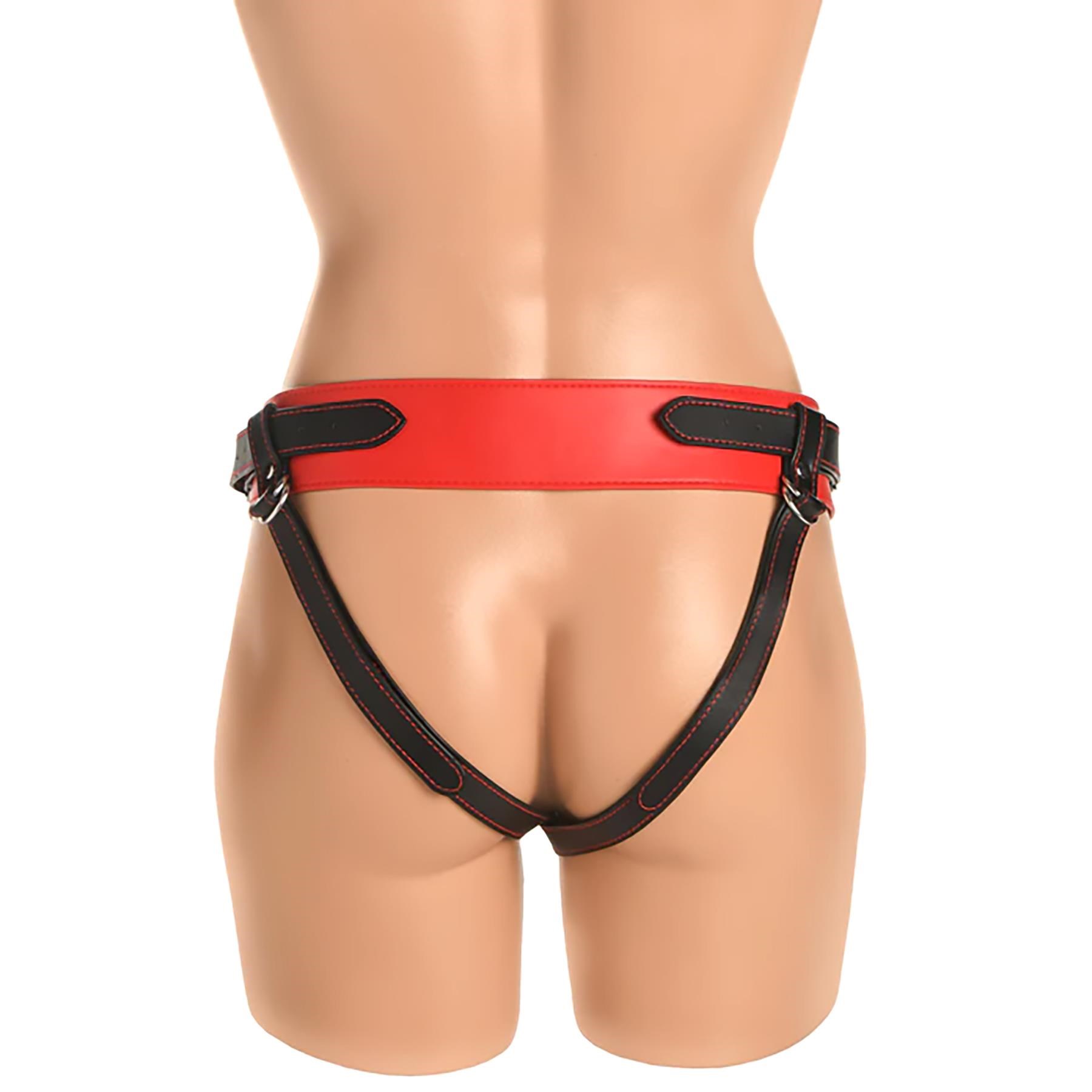 CREATURECOCK HORNY DEVIL STRAP ON HARNESS BACKSIDE SHOT