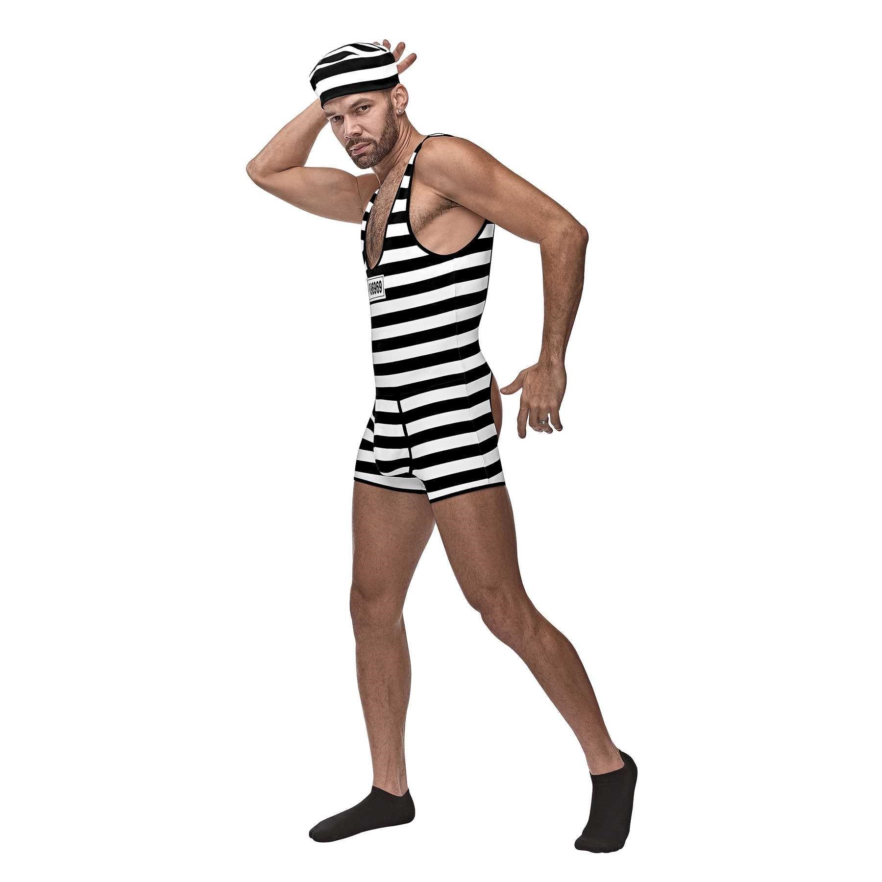 Hard Time Costume model posing