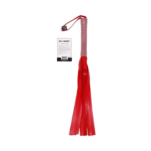 Sex & Mischief Armor Flogger upright