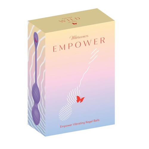 Wild Secrets Empower Vibrating Kegel Balls package