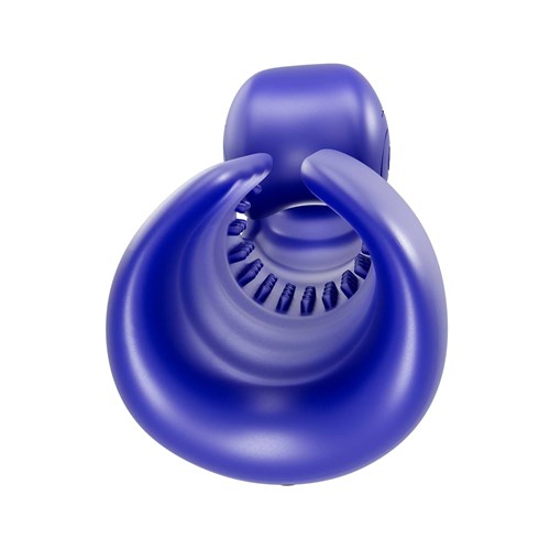Snail Vibe Evo for Him blue close up of entry end