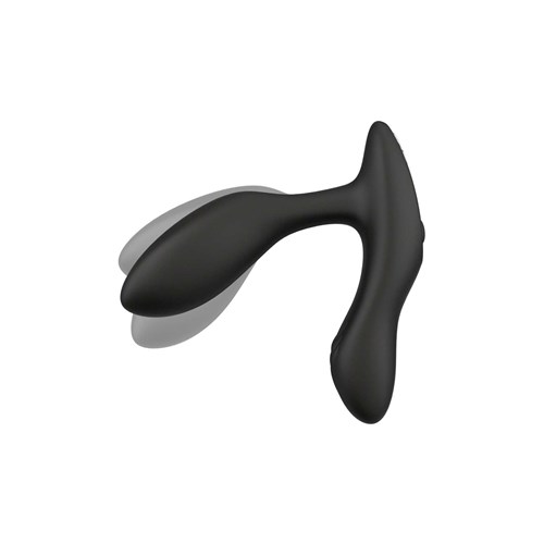 We-Vibe Vector+ Prostate Massager w.Remote illustrating vibrating