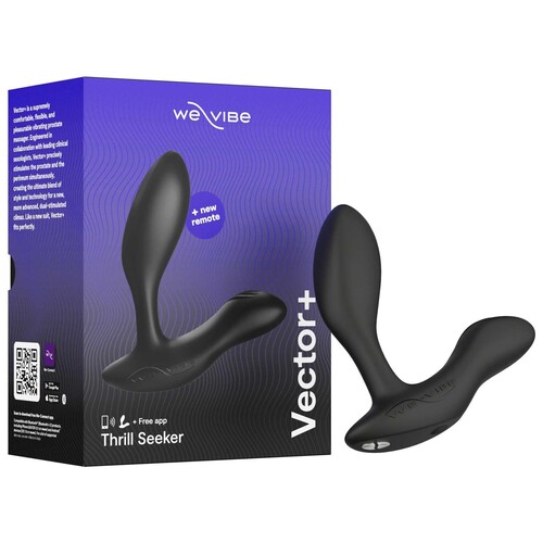 We-Vibe Vector+ Prostate Massager w.Remote with box