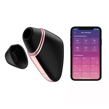 Satisfyer Love Triangle Air Pulse Clitoral Stimulator with phone app