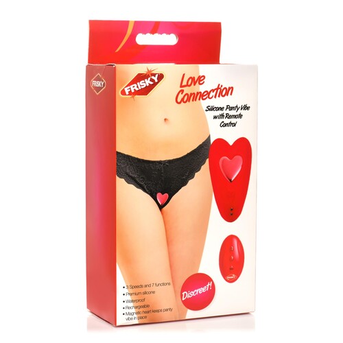 Frisky Love Connection Panty Vibrator With Remote - Packaging Shot