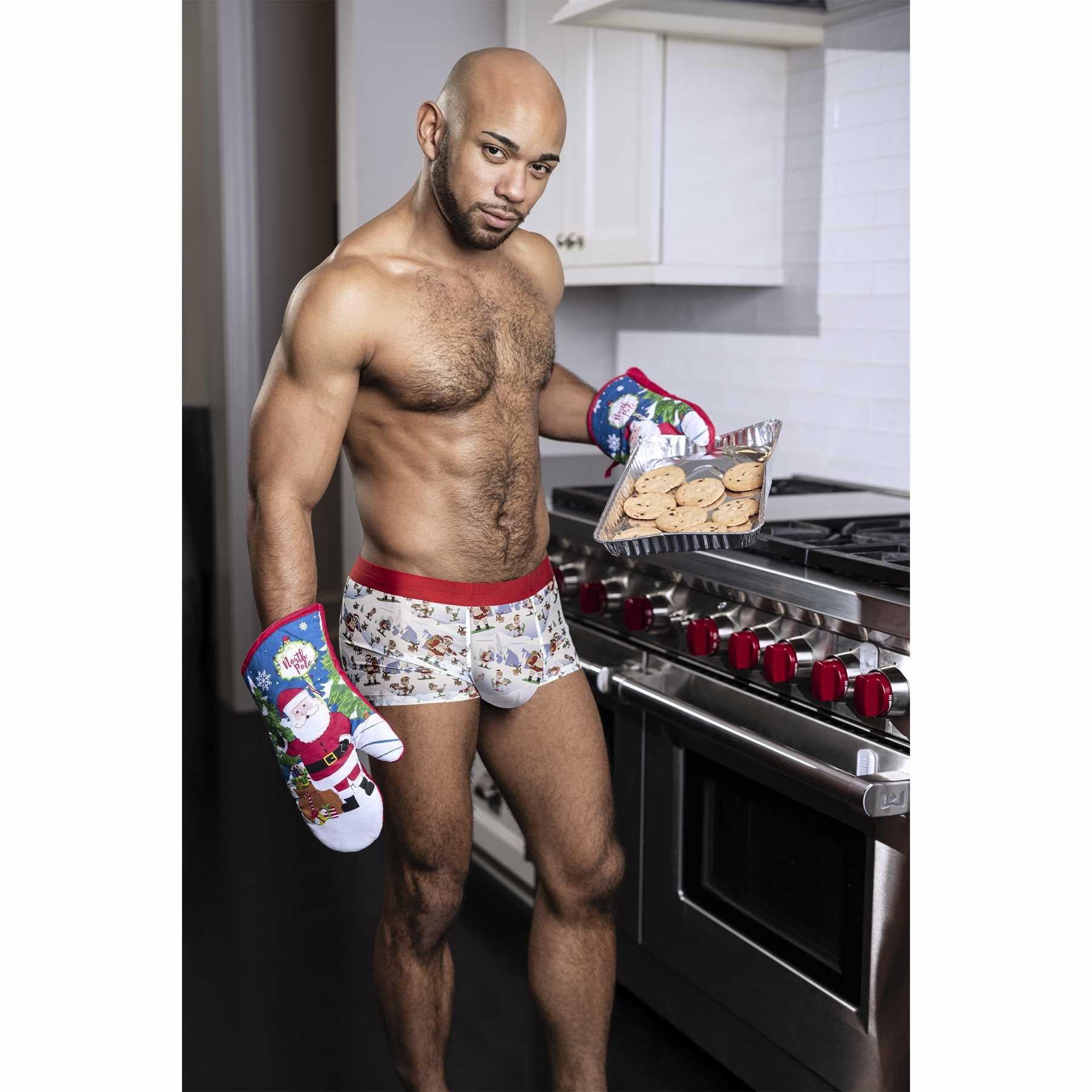 St. Dick Mesh Boxer Short model shot #1