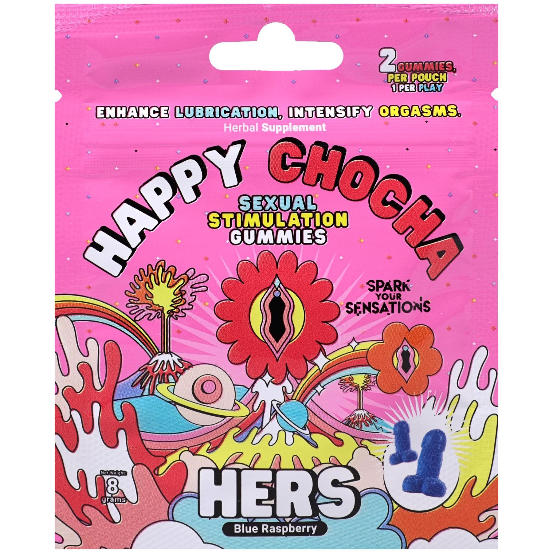 Happy Chocha hers gummies front
