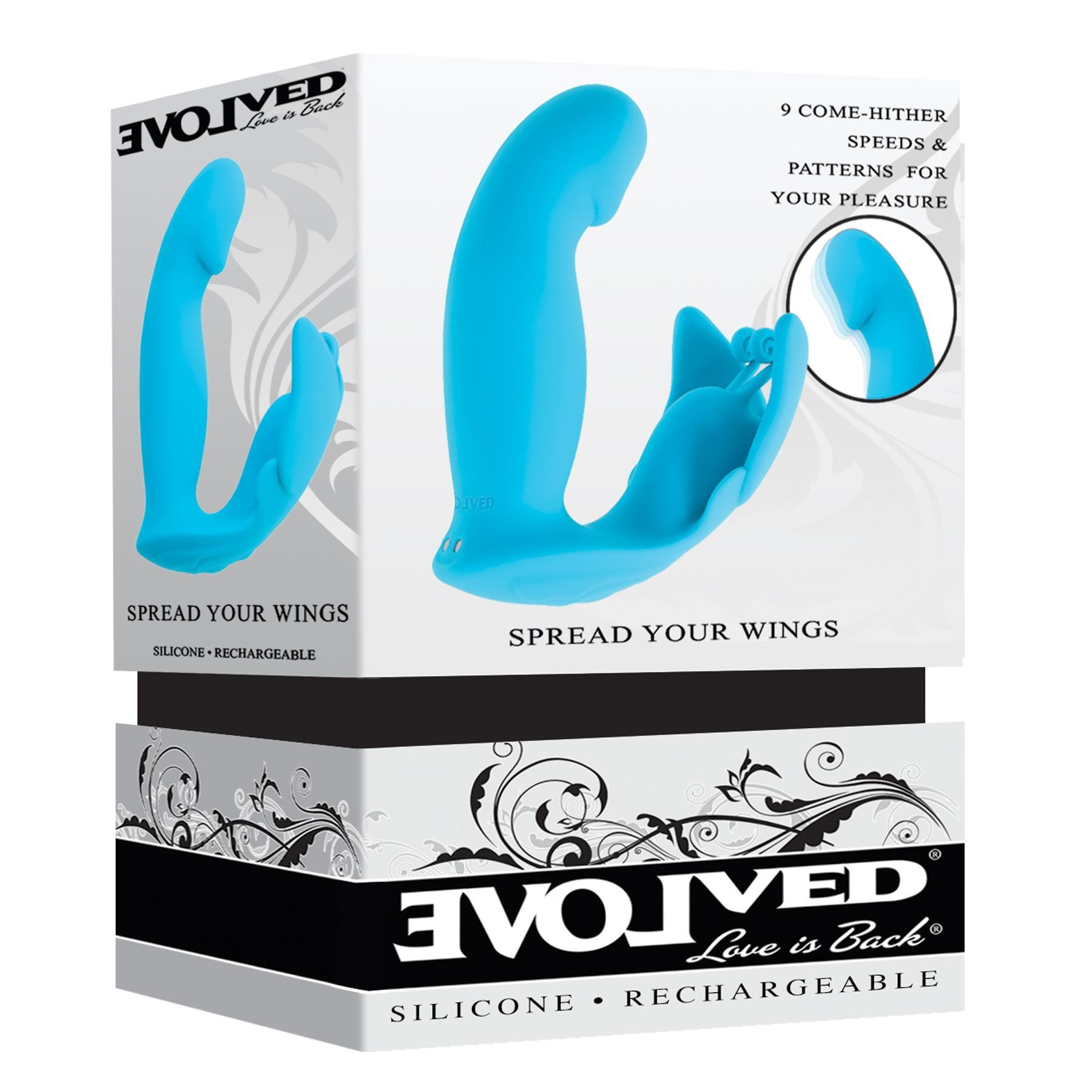 Spread Your Wings Wearable Vibrator package