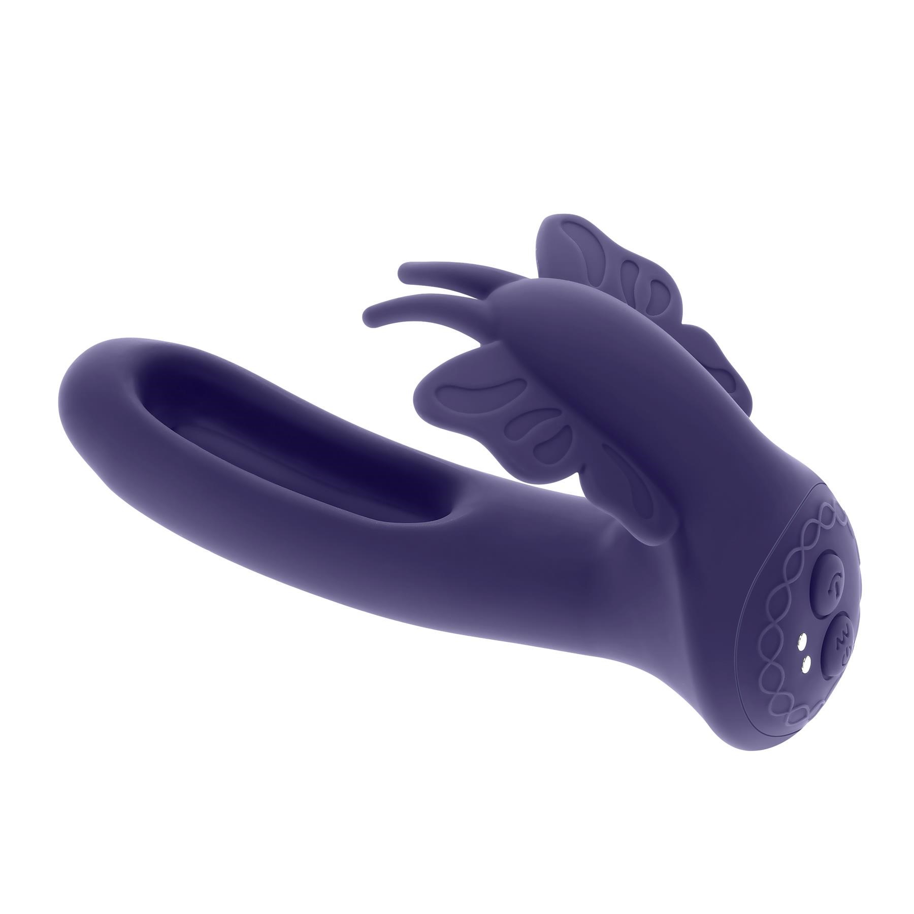 Lord Of The Wings Wearable Vibrator flat view