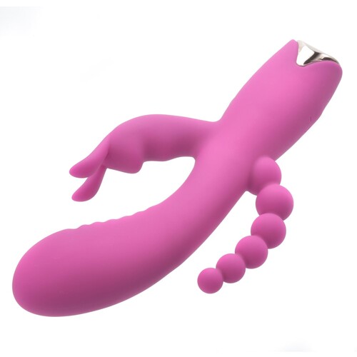 Adam & Eve Hopping Bunny Triple Stimulator - Product Shot