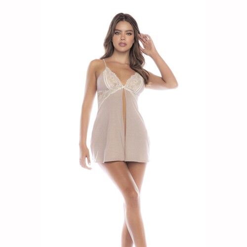 Sleepwear sleep chemise adjustable straps o/s front
