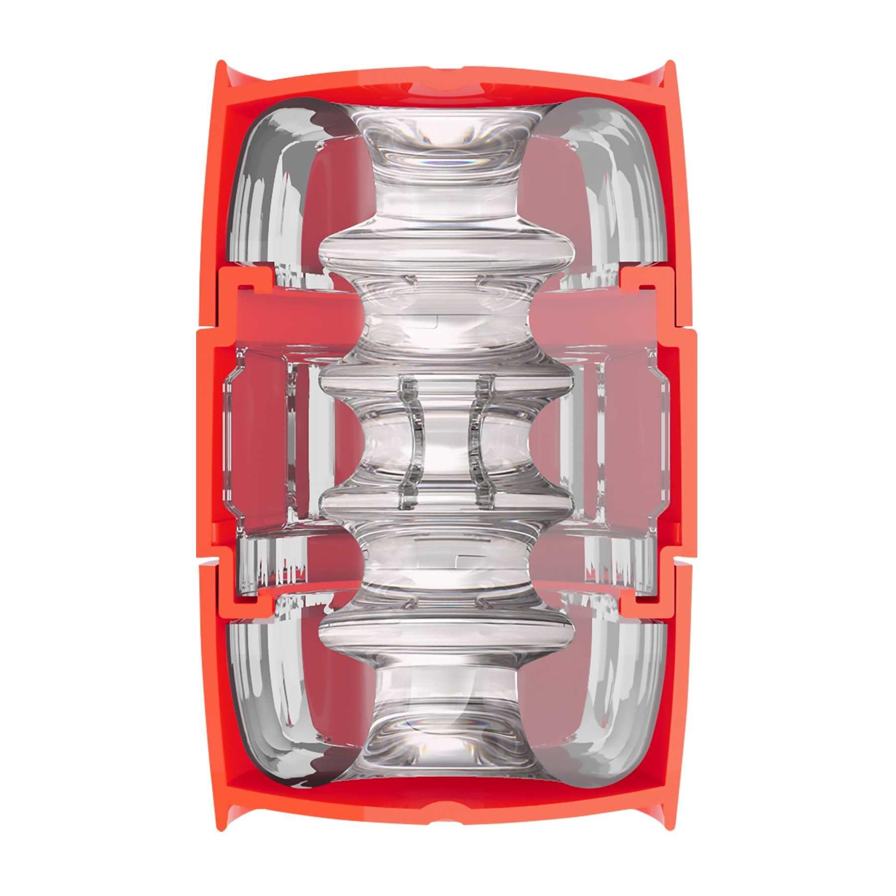 Adam's Quickshot by Fleshlight vertical cross section view