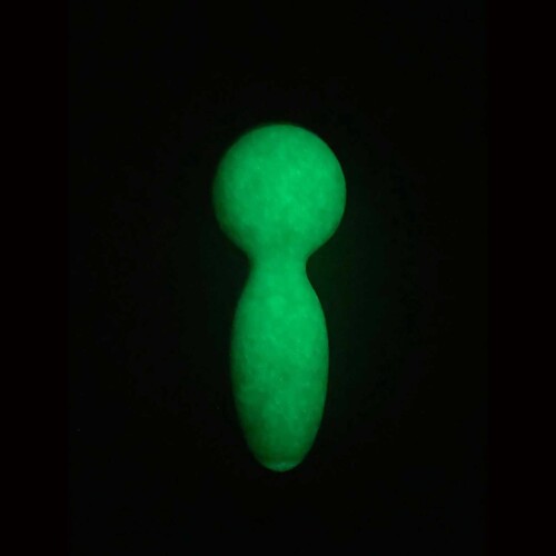 Adam and Eve Glow in the Dark Mini Wand Glowing on Black Background