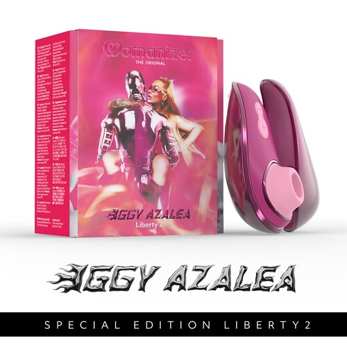 Womanizer Liberty 2 Iggy Azalea Edition package and item