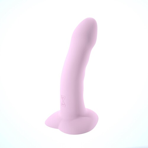 Adam & Eve Heart Throbber Liquid Silicone Vibrating G-Spot Dildo