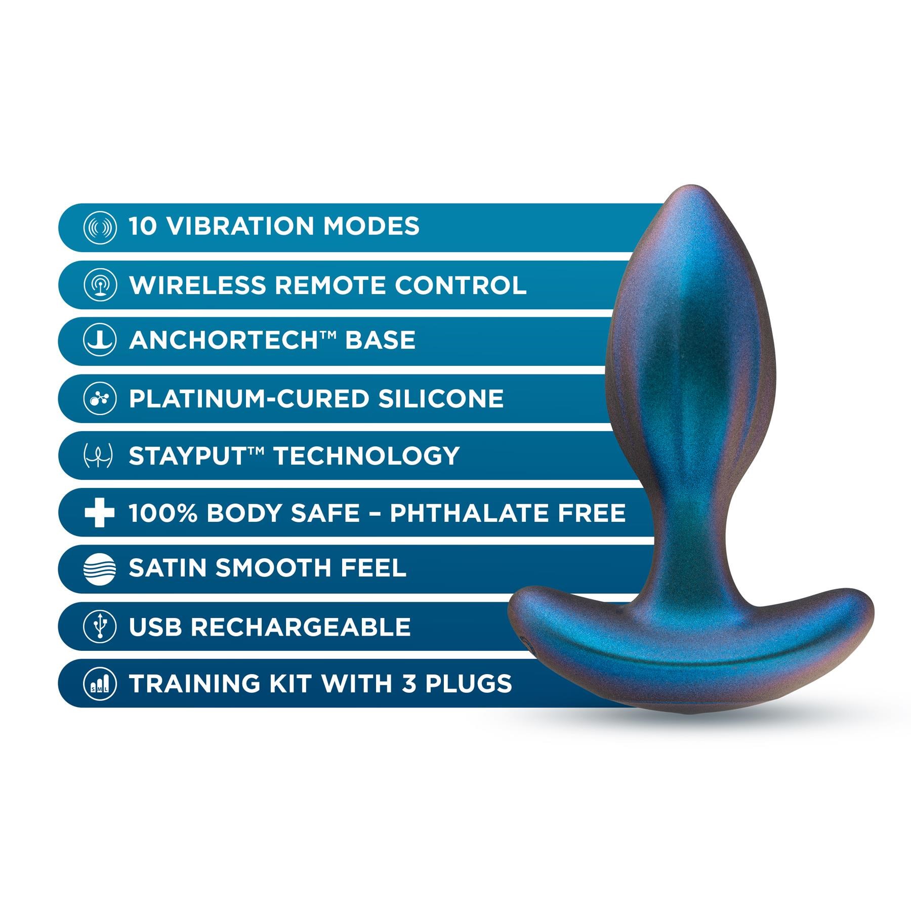 ANAL ADVENTURES MATRIX COSMOS PLUG KIT features
