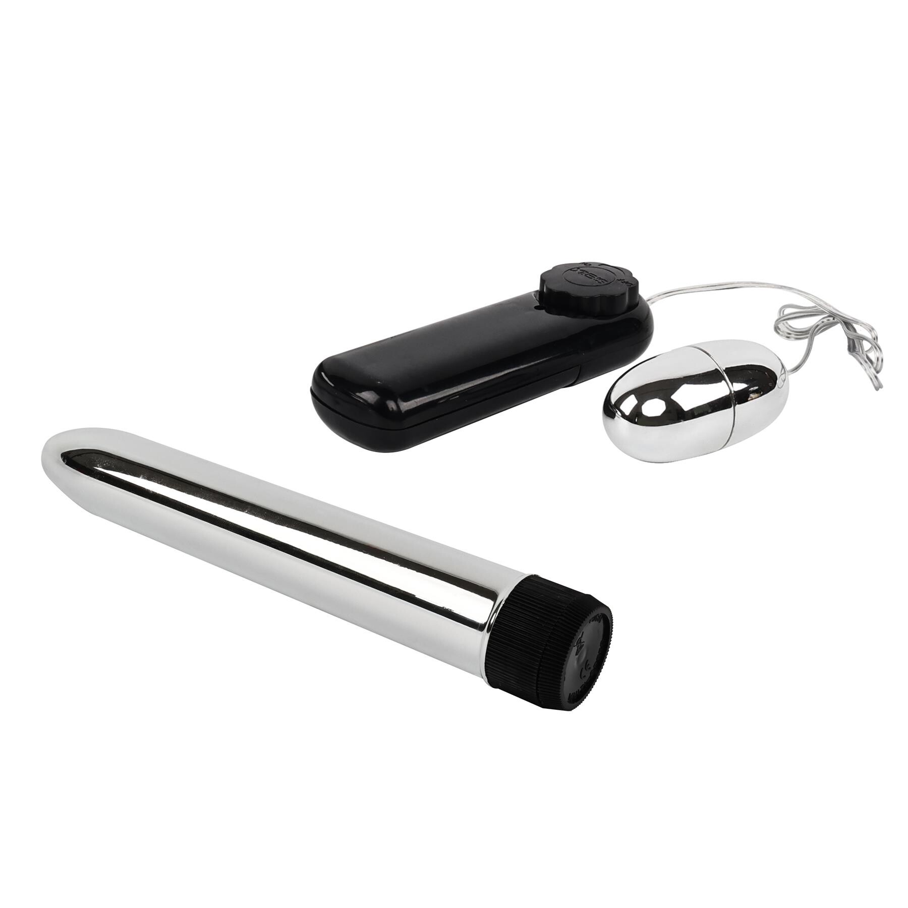 Adam & Eve Deluxe Red Hot Sex Kit - Slimline Vibe and Bullet