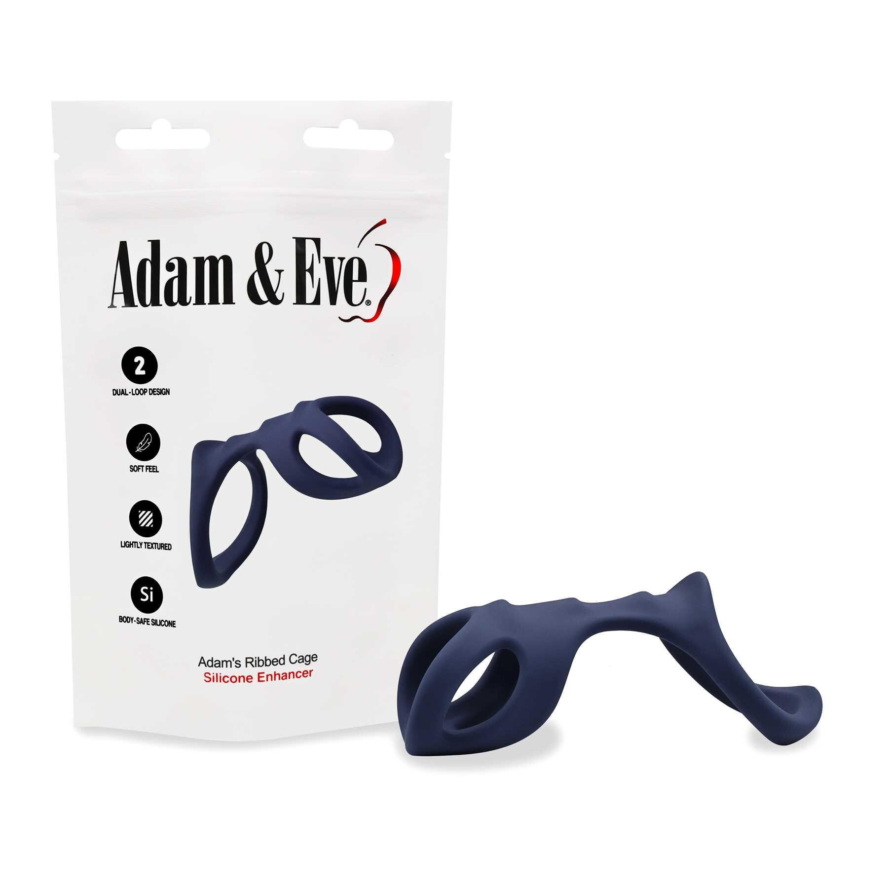 ADAM'S RIBBED CAGE with front of package