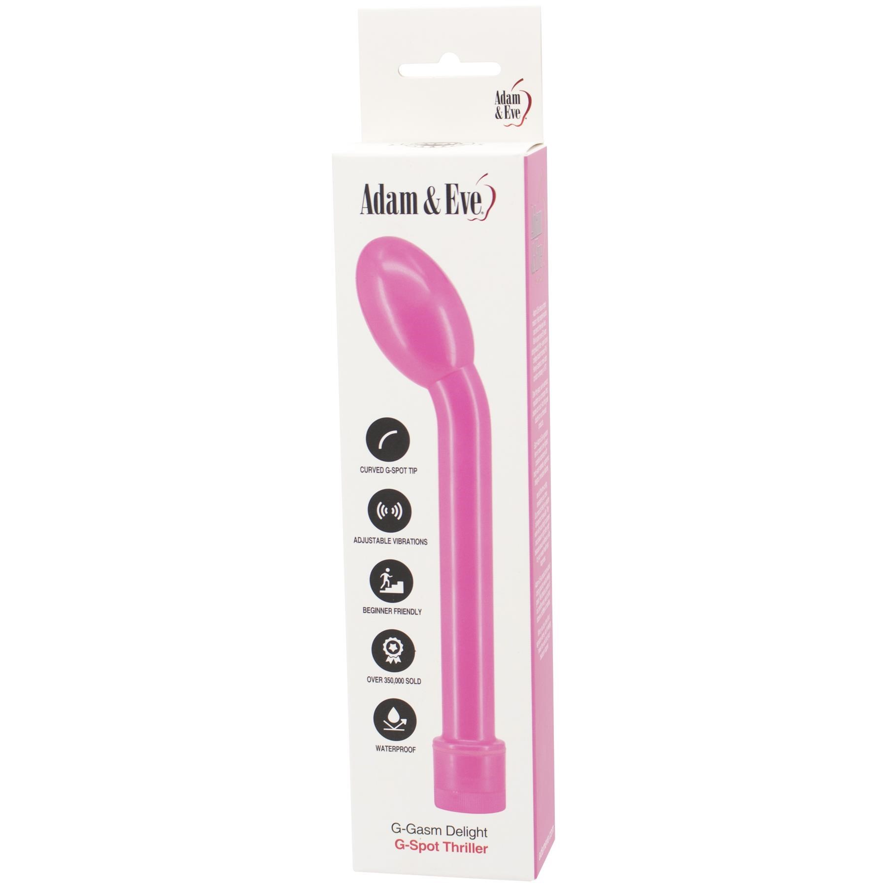 Adam & Eve G-Gasm Delight G-Spot Vibe package only