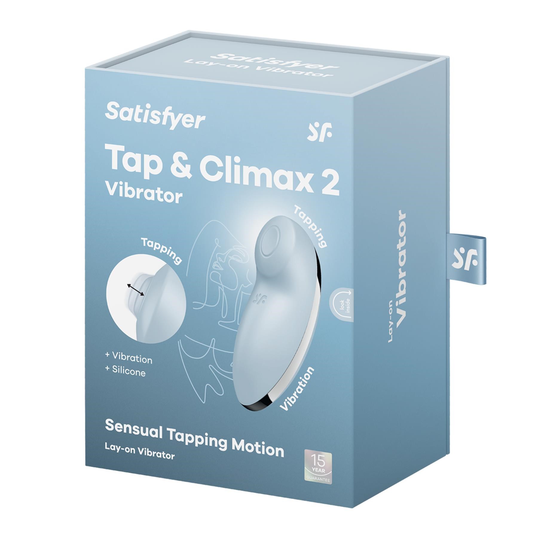 Satisfyer Tap & Climax 2 package