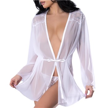 Modern Romance Flowing short Robe o/s front cropped