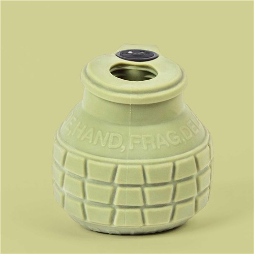LA BOMBA VIBRATING MASTURBATOR standing on table