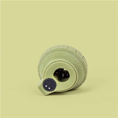 LA BOMBA VIBRATING MASTURBATOR laying on table
