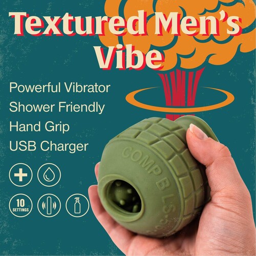 LA BOMBA VIBRATING MASTURBATOR info sheet