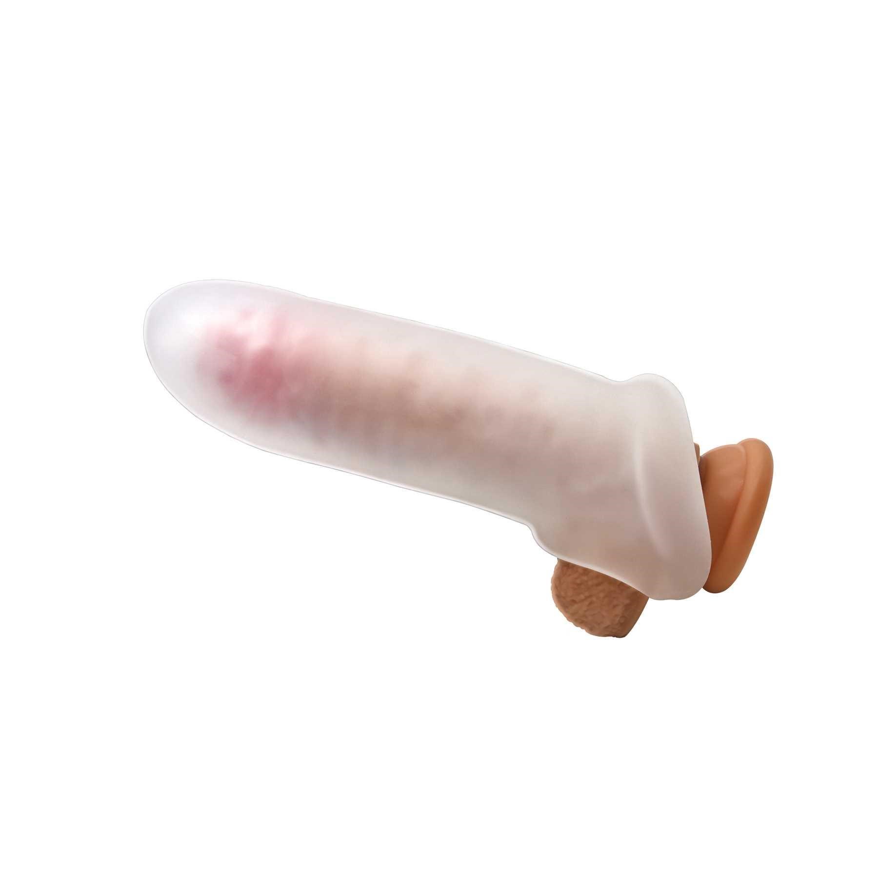 Mr. Thick Sheath w/Ball Strap shown with not included dildo