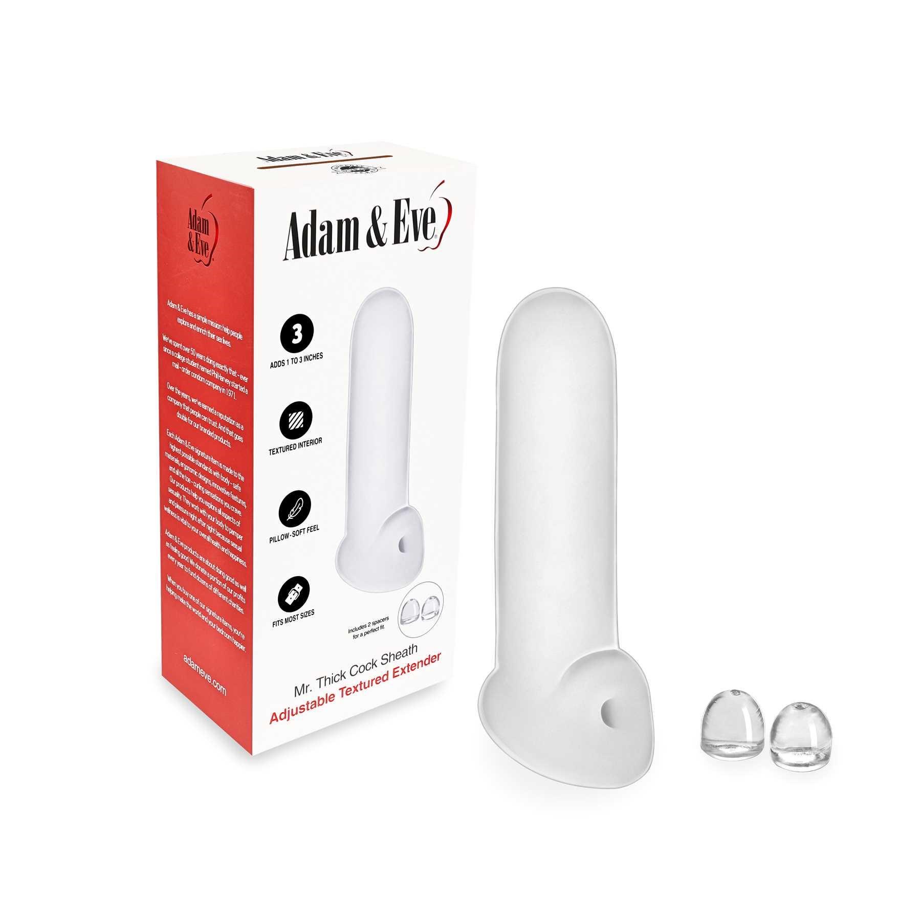 Mr. Thick Sheath w/Ball Strap with front of box