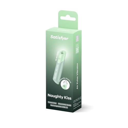 Satisfyer Naughty Kiss package
